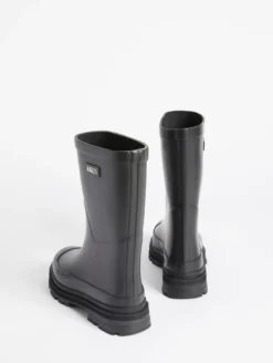 Bottillon de pluie hybride pour homme, pour un style à toute épreuve - Noir