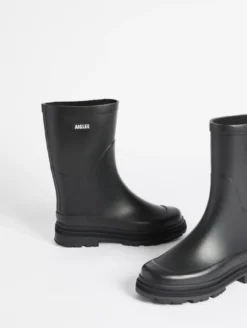 Bottillon de pluie hybride pour homme, pour un style à toute épreuve - Noir