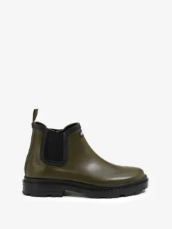 Bottine de pluie Chelsea - Kaki