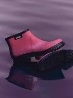 Bottine de pluie Fulfeel - Rose