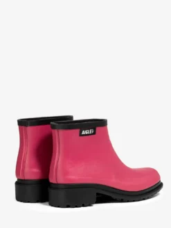 Bottine de pluie Fulfeel - Rose
