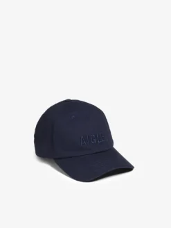 Casquette UVC™ en coton brodée - Bleu