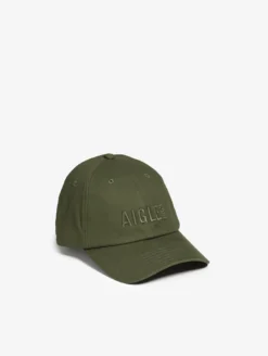 Casquette UVC™ en coton brodée - Kaki