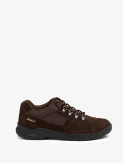 Chaussure anti-fatigue Dolik en cuir suède - Marron