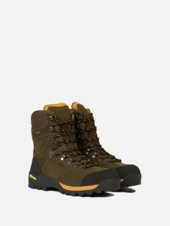 Chaussure de marche GORE-TEX® Vibram® Altavio en croûte de cuir haute performance - Marron