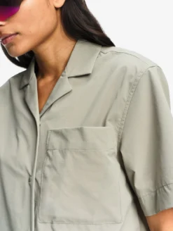 Chemise à col cubain anti-UV Dry Fast™ TEXTILE® - Kaki
