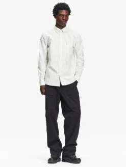Chemise Dry Fast™ oxford à rayures - Blanc