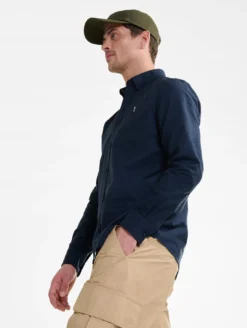 Chemise Dry Fast™ & UVC™ oxford - Bleu