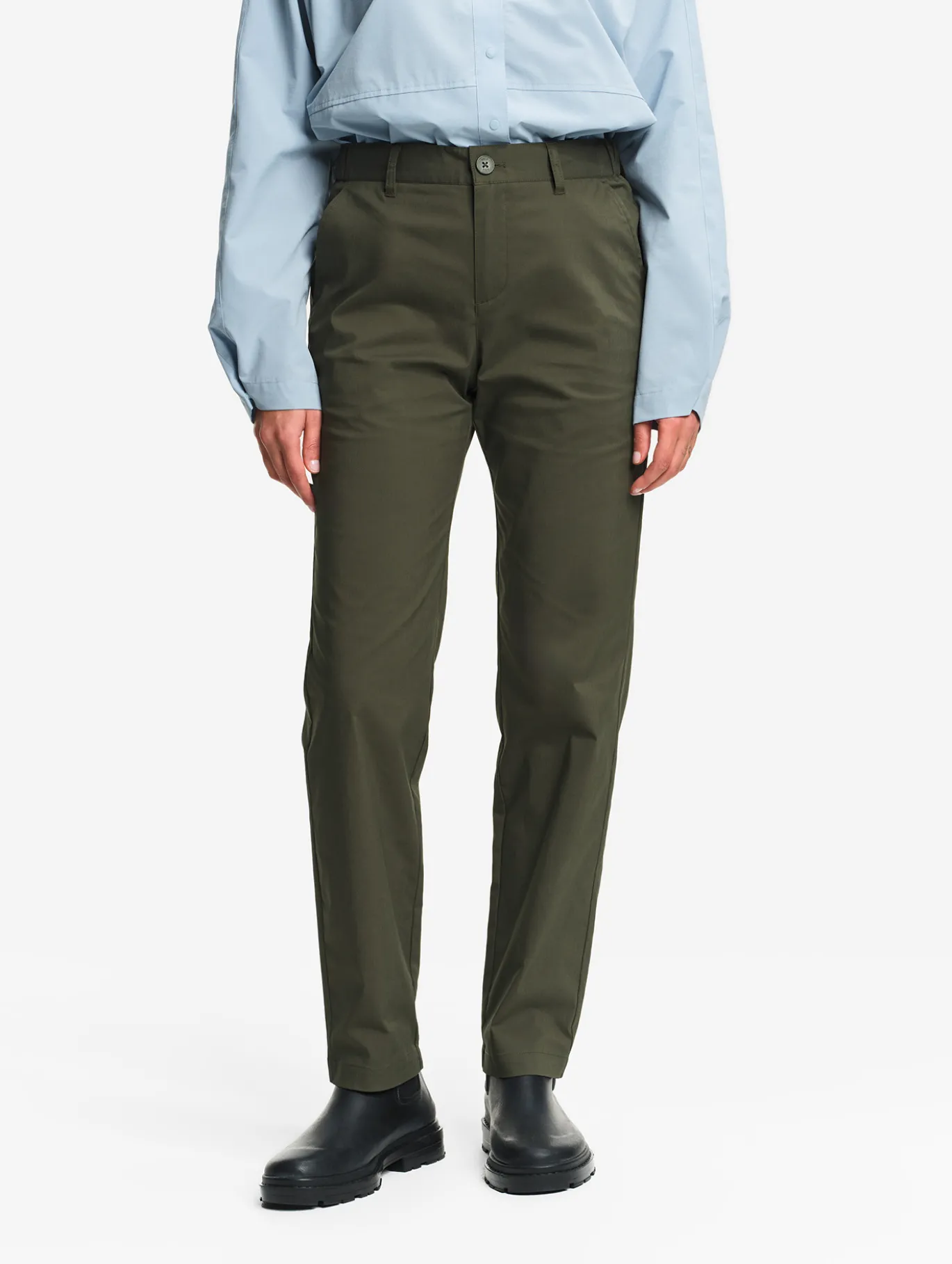 Chino droit anti-UV Dry Fast™ TEXTILE® Coolmax - Kaki