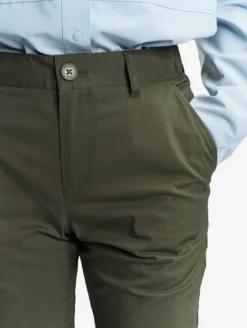 Chino droit anti-UV Dry Fast™ TEXTILE® Coolmax - Kaki