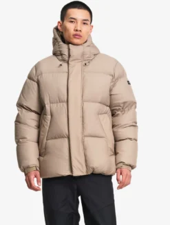 Doudoune courte déperlante très chaude - Beige