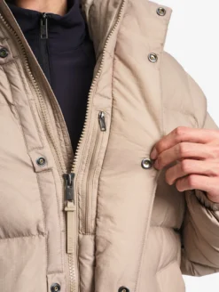 Doudoune courte déperlante très chaude - Beige