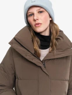 Doudoune Repreve® courte déperlante - Marron