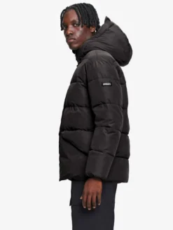 Doudoune Repreve® matelassée très chaude et déperlante - Noir