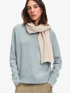 Echarpe en laine mélangée - Beige