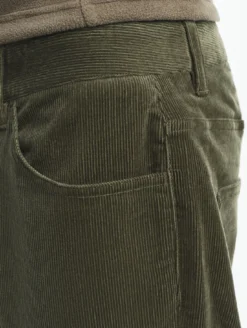 Jeans 5 poches en corduroy - Kaki