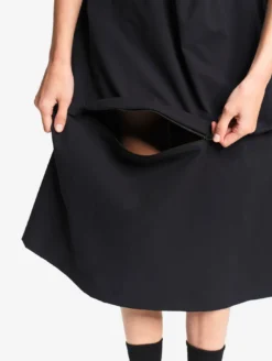 Jupe zippée modulable 2 en 1 DRY FAST TEXTILE® - Noir