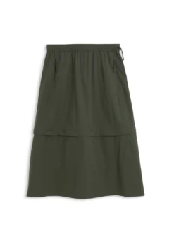 Jupe zippée modulable 2 en 1 DRY FAST TEXTILE® - Kaki