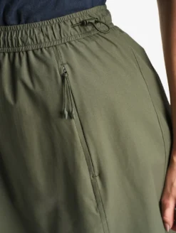 Jupe zippée modulable 2 en 1 DRY FAST TEXTILE® - Kaki
