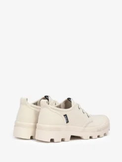 La chaussure polyvalente en coton recyclé, en version basse - Beige