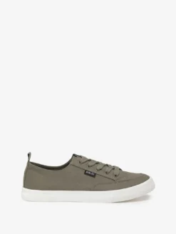 La sneaker en toile indémodable - Vert