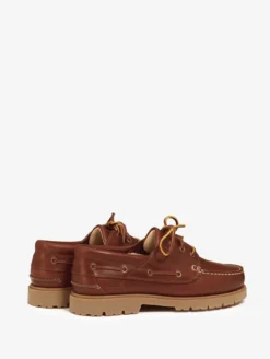 L'indémodable mocassin cranté à lacets - Marron