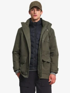 Manteau MTD™ multi-poches imperméable - Kaki