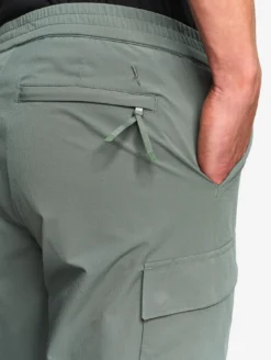 Pantalon cargo stretch déperlant - Vert