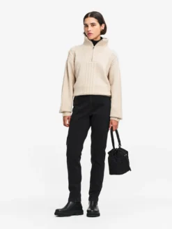 Pantalon denim stretch - Noir