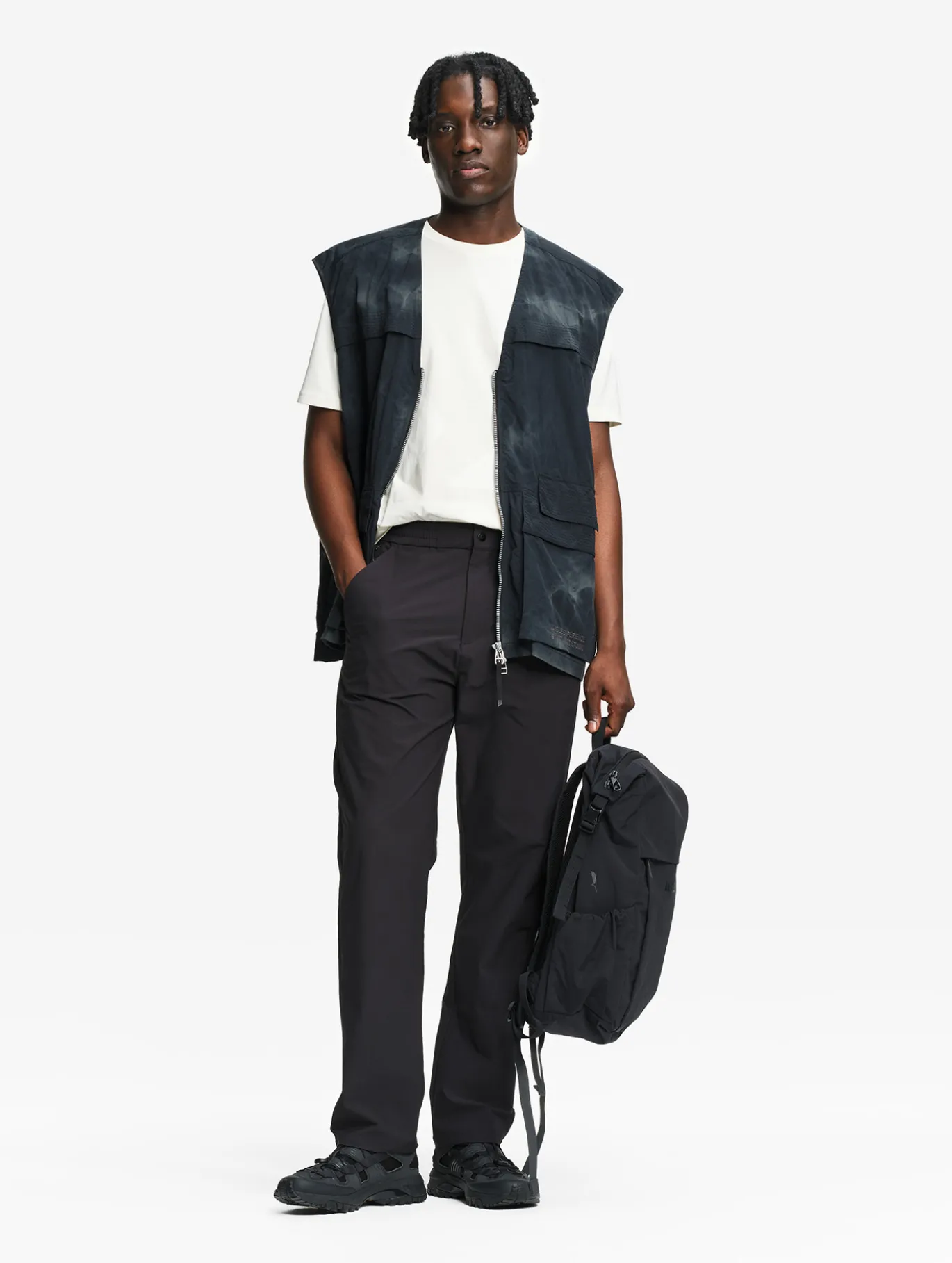 Pantalon Dry Fast™ TEXTILE® tech avec poches zippées - Noir