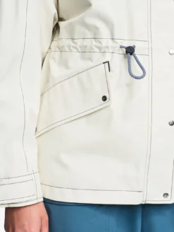 Parka courte à taille réglable MTD™ - Blanc