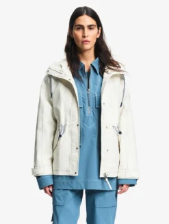 Parka courte à taille réglable MTD™ - Blanc