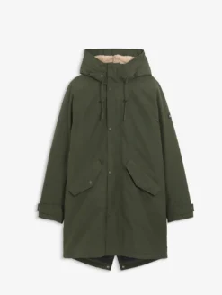 Parka GORE-TEX® fishtail imperméable et très chaude - Kaki