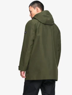Parka GORE-TEX® longue 2 couches avec capuche T-KIT™ - Kaki