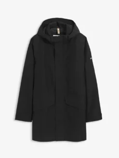 Parka GORE-TEX® longue 2 couches avec capuche T-KIT™ - Noir