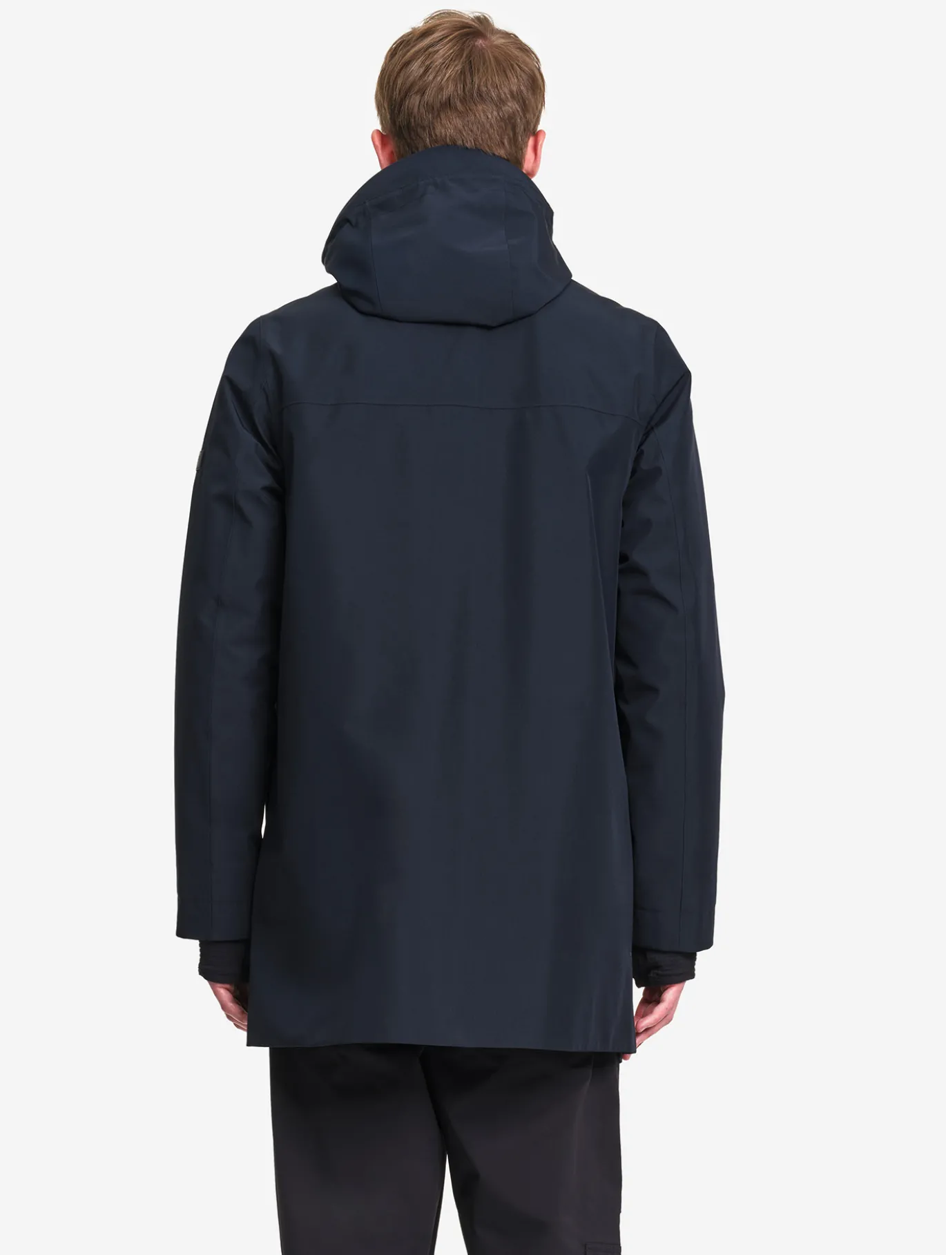 Parka GORE-TEX® longue 2 couches avec capuche T-KIT™ - Noir