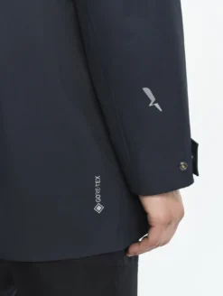 Parka GORE-TEX® longue 2 couches avec capuche T-KIT™ - Bleu