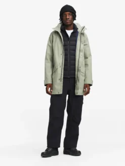 Parka GORE-TEX® longue 2 couches avec capuche T-KIT™ - Kaki