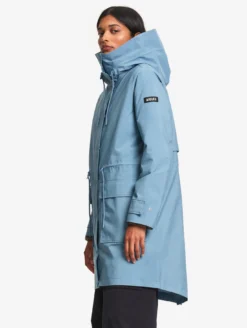 Parka GORE-TEX® longue fishtail T-KIT™ - Bleu