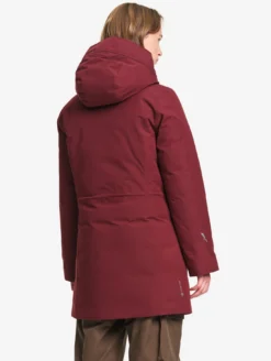 Parka GORE-TEX® mi-longue ajustée - Bordeaux