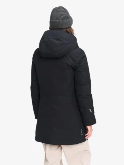 Parka GORE-TEX® mi-longue ajustée - Noir