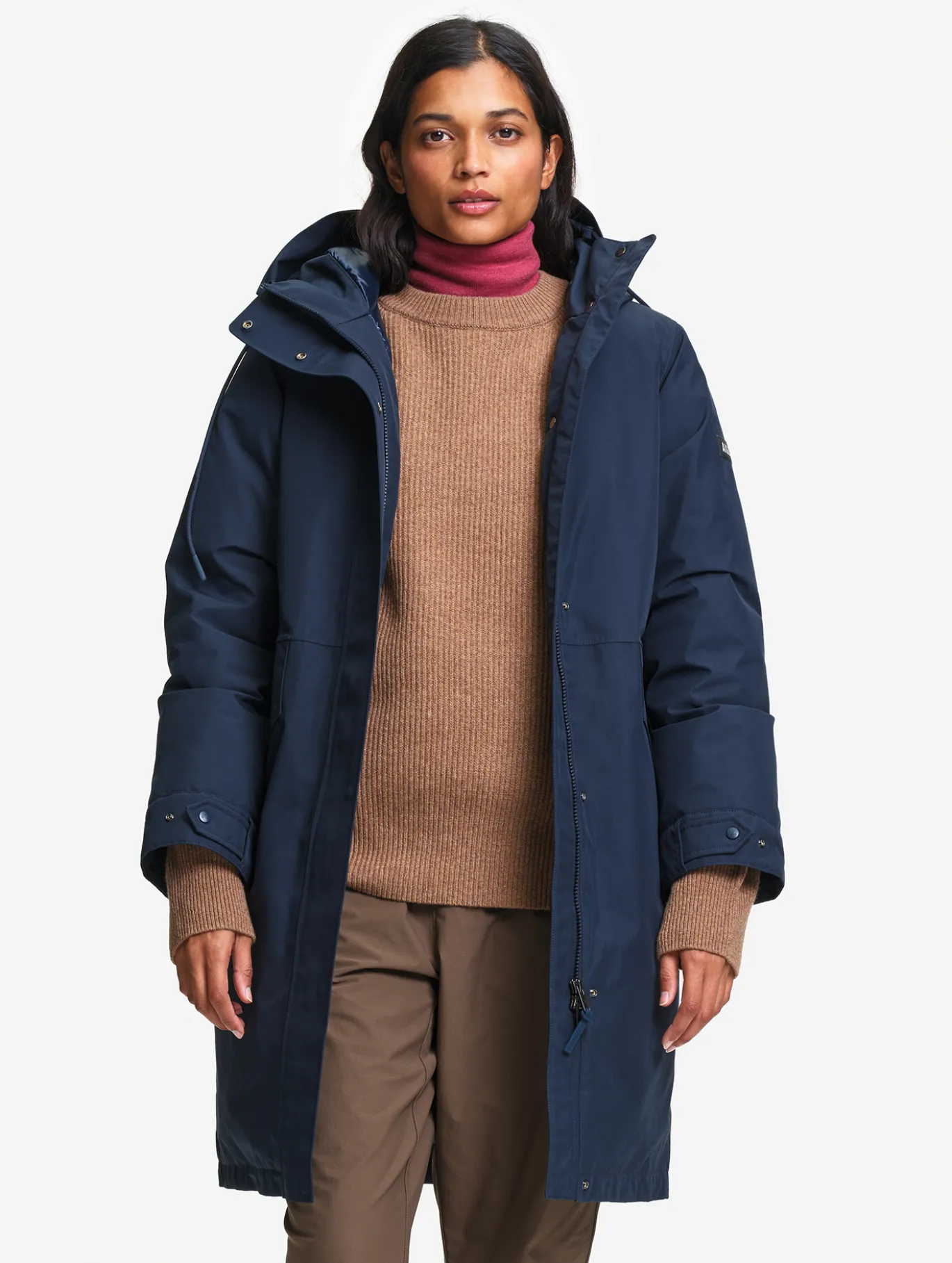 Parka GORE-TEX® & PrimaLoft® longue matelassée - Bleu