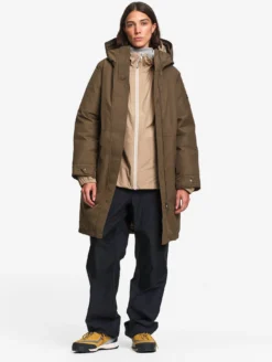 Parka GORE-TEX® & PrimaLoft® longue matelassée - Marron