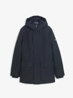 Parka GORE-TEX® & Repreve® longue imperméable et chaude - Bleu