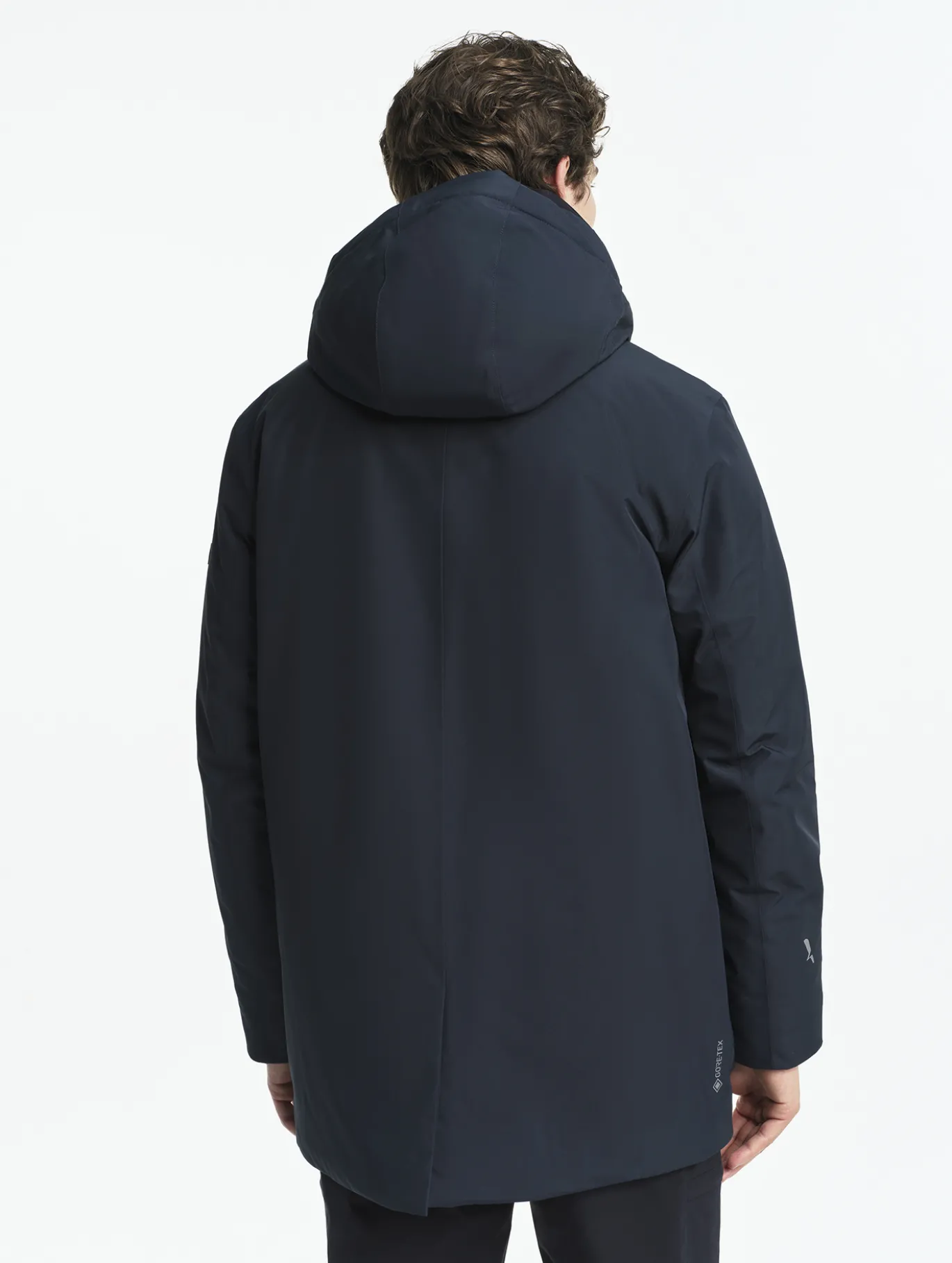 Parka GORE-TEX® & Repreve® longue imperméable et chaude - Bleu