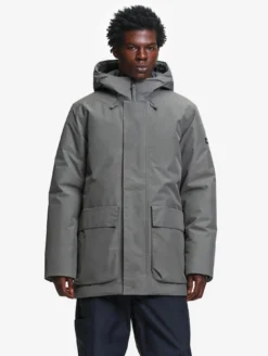 Parka GORE-TEX® & Repreve® longue imperméable et chaude - Gris