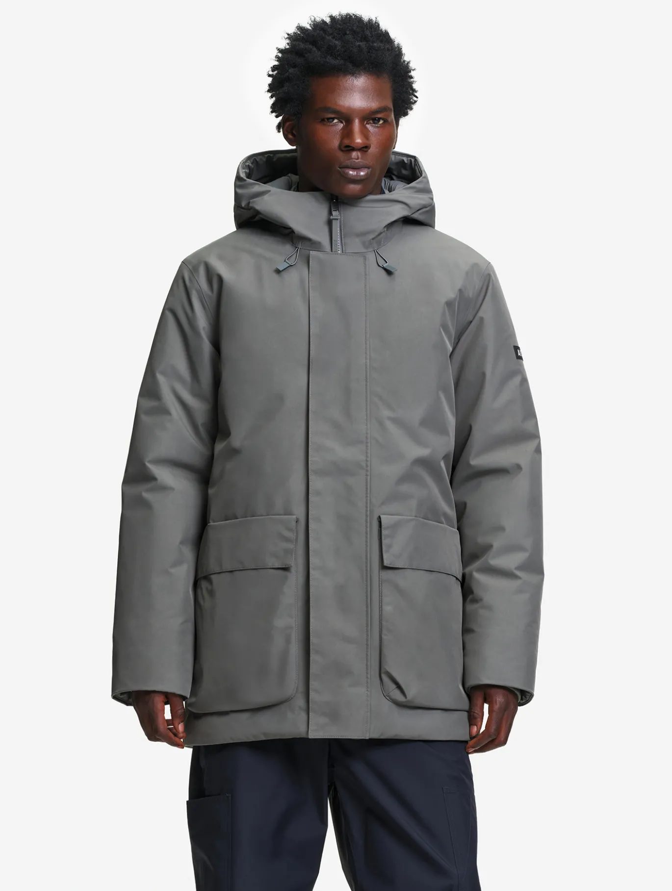 Parka GORE-TEX® & Repreve® longue imperméable et chaude - Gris