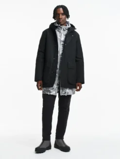 Parka GORE-TEX® & Repreve® longue imperméable et chaude - Noir
