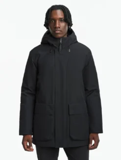 Parka GORE-TEX® & Repreve® longue imperméable et chaude - Noir