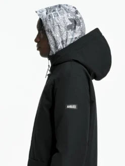 Parka GORE-TEX® & Repreve® longue imperméable et chaude - Noir